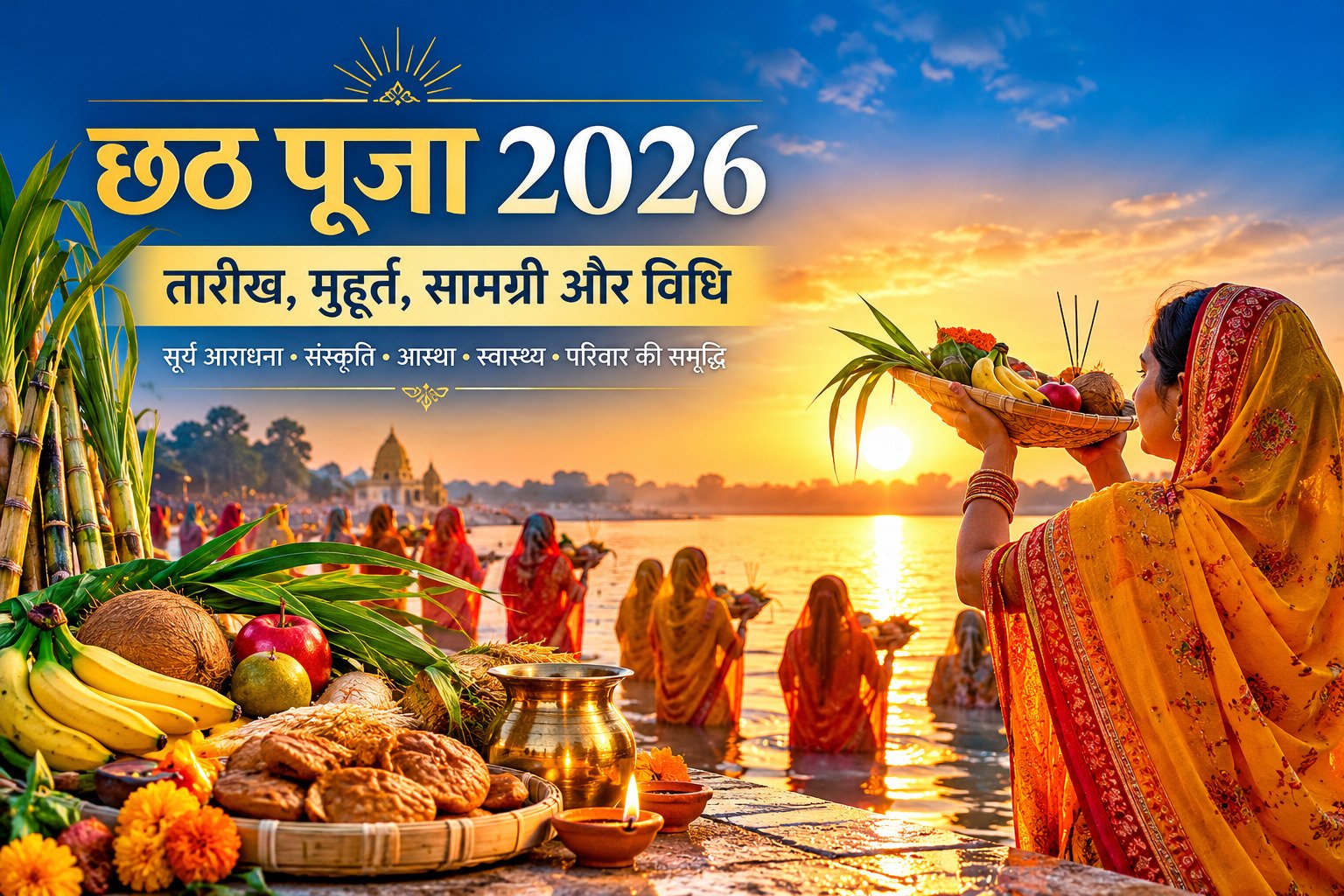 छठ महापर्व 2026: संपूर्ण प्रामाणिक गाइड