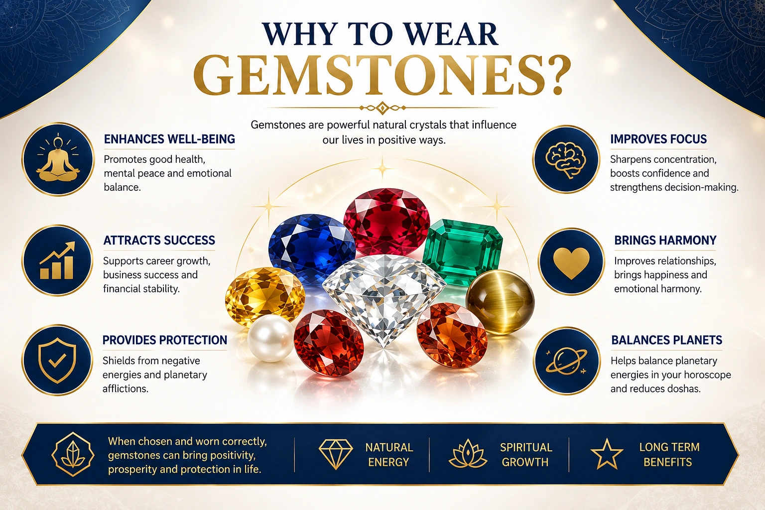 Why Wear Gemstones in Vedic Astrology
