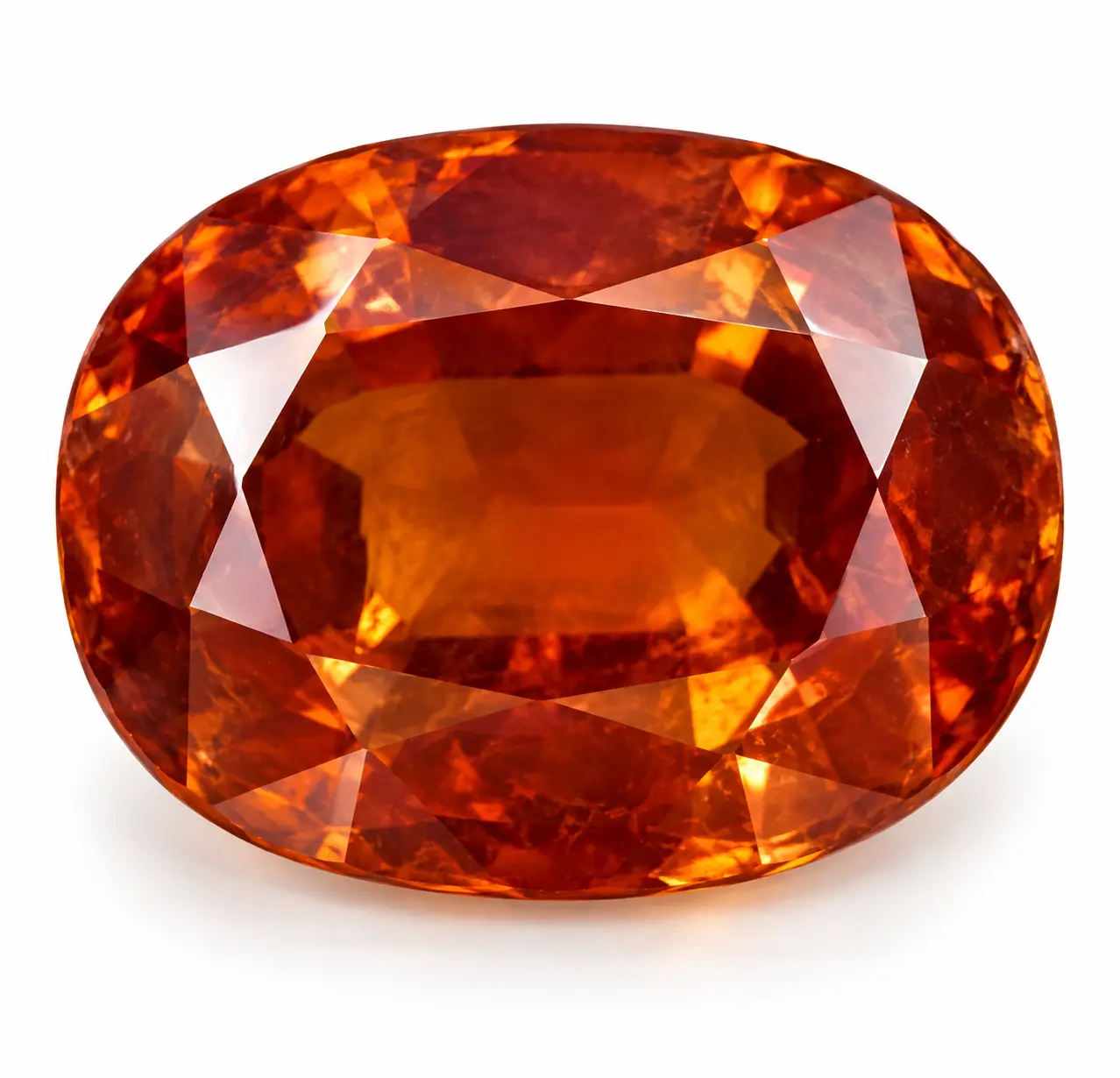 Natural Hessonite Gomed gemstone for Vedic Astrology