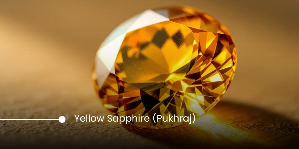 Yellow Sapphire Gemstone (Pukhraj)